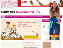 Tablet Screenshot of hochzeit.bbv-net.de